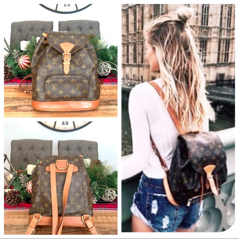 ❤️Louis Vuitton Back Pack Montsouris MM